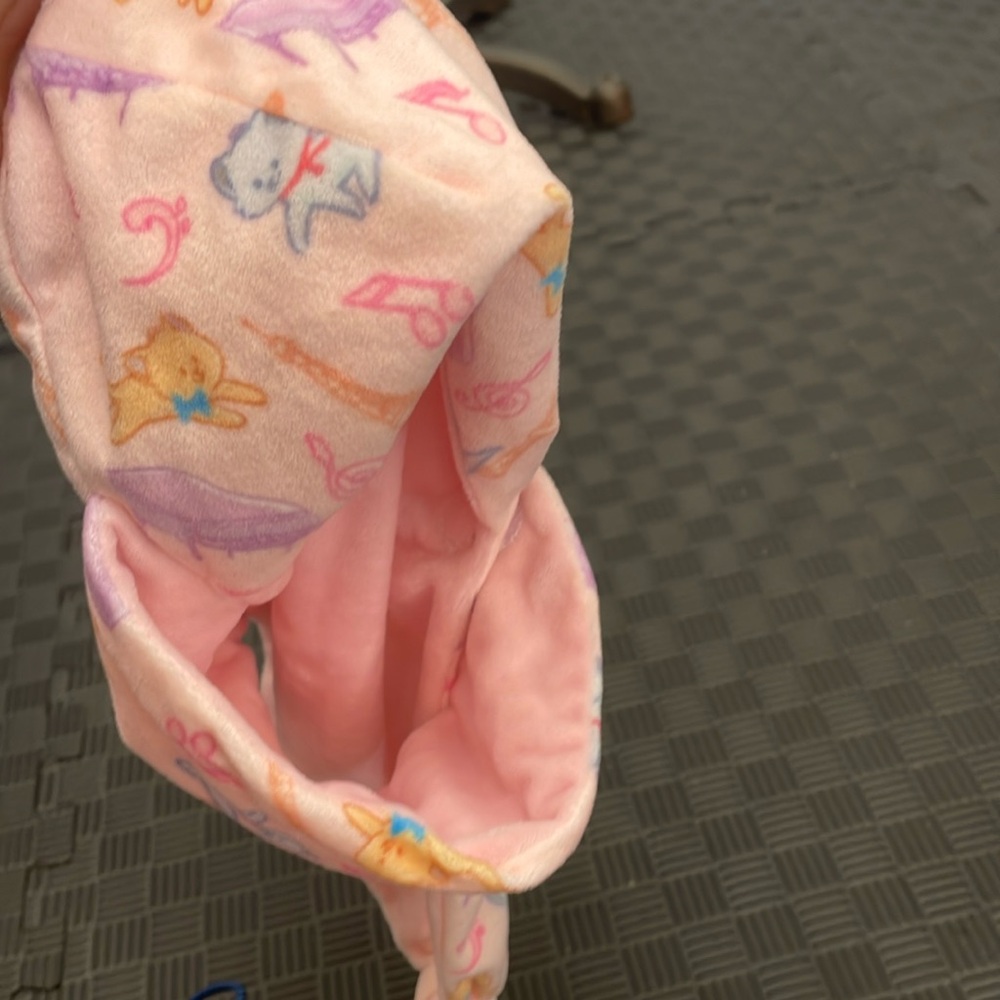 Disney Aristocat baby hat. pink